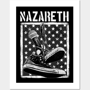 Nazareth sneakers Posters and Art